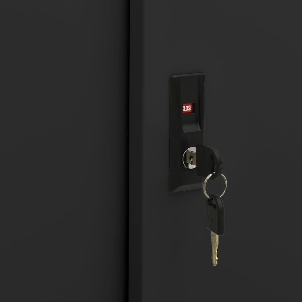 Steel Office Cabinet Sliding Door Lockable | Simpledeals