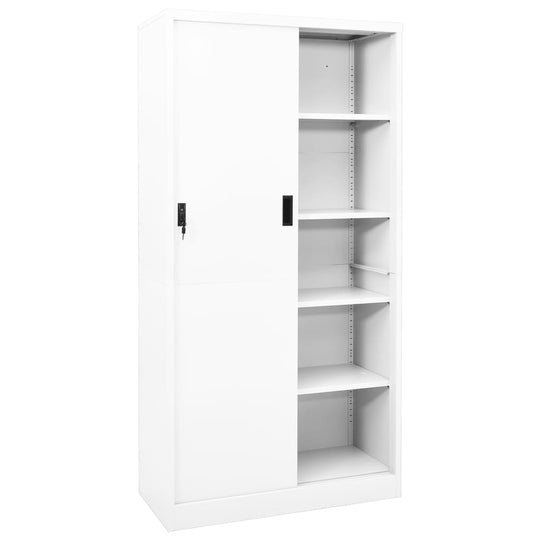 Steel Office Cabinet Sliding Door 90x180cm