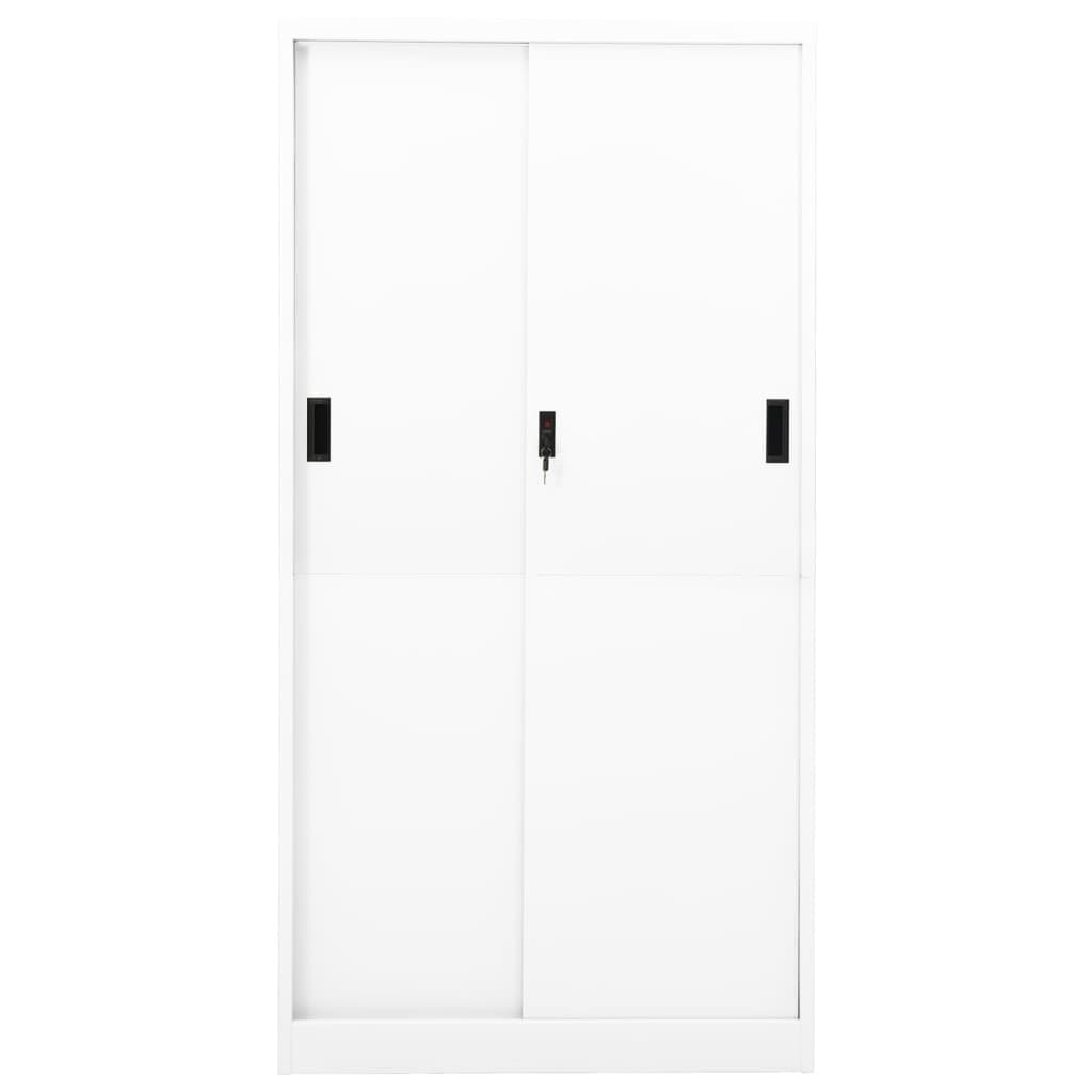 Steel Office Cabinet Sliding Door 90x180cm | Simpledeals