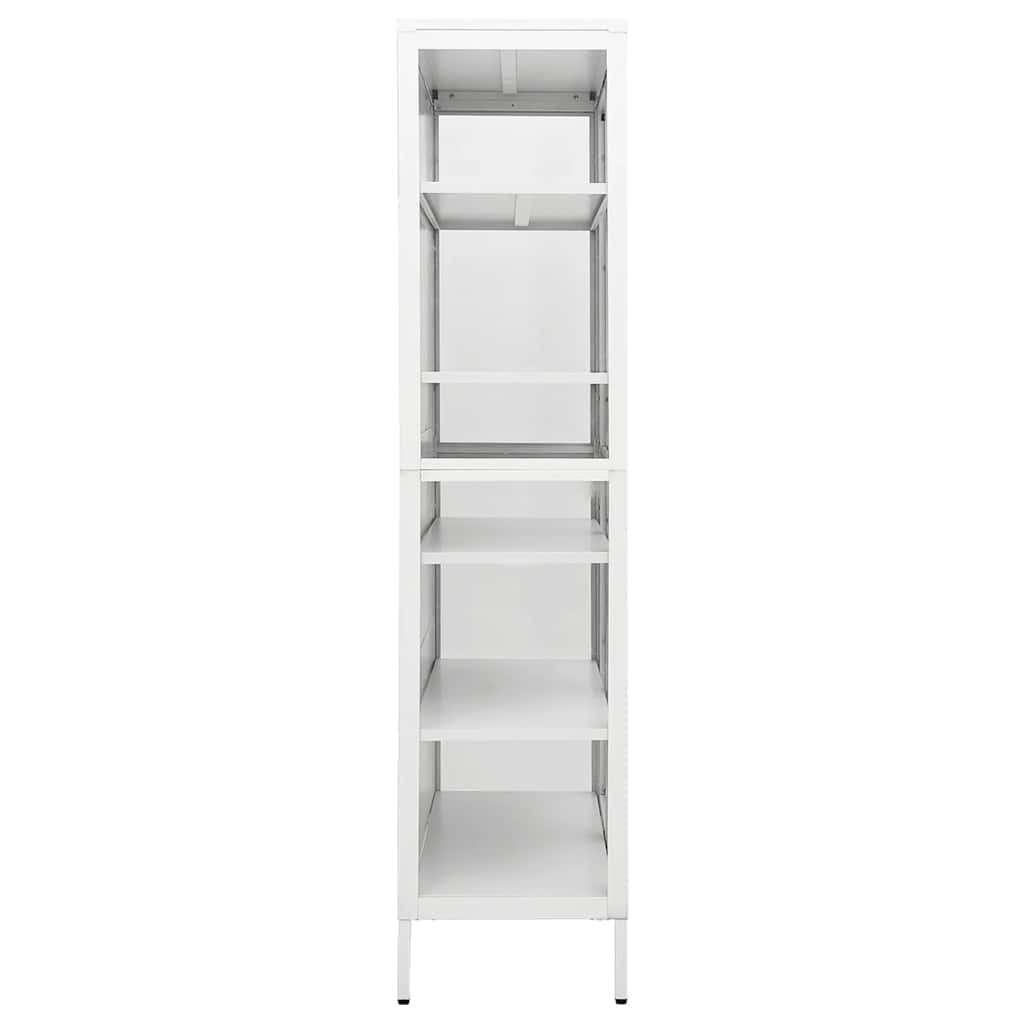 Display Cabinet Steel Tempered Glass 180cm | Simpledeals