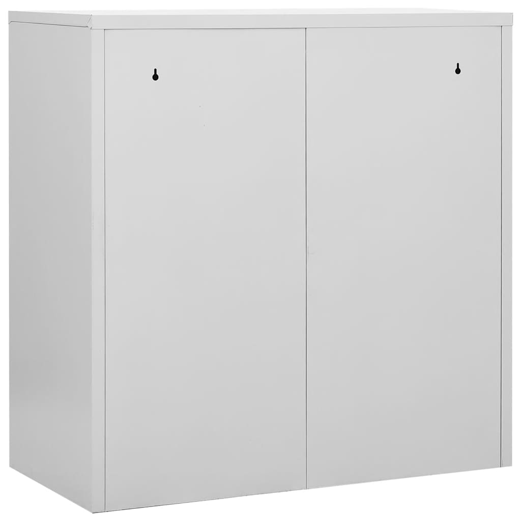 6-Door Steel Locker Cabinet Grey Blue | Simpledeals