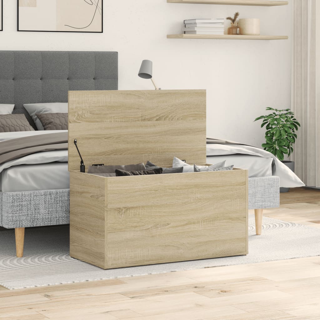 Storage Chest Sonoma Oak Engineered Wood | Simpledeals