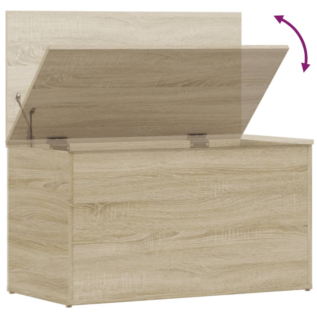 Storage Chest Sonoma Oak Engineered Wood | Simpledeals