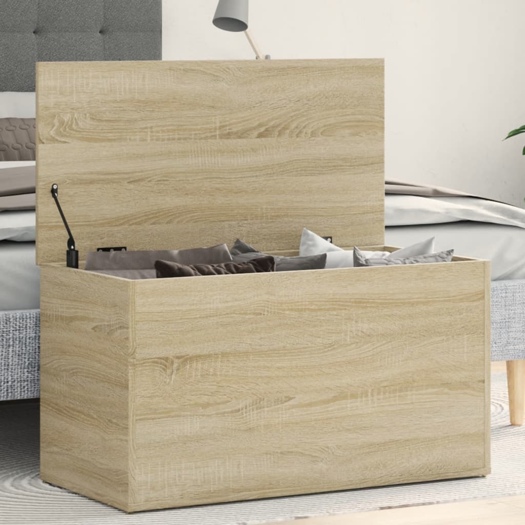 Storage Chest Sonoma Oak Engineered Wood | Simpledeals