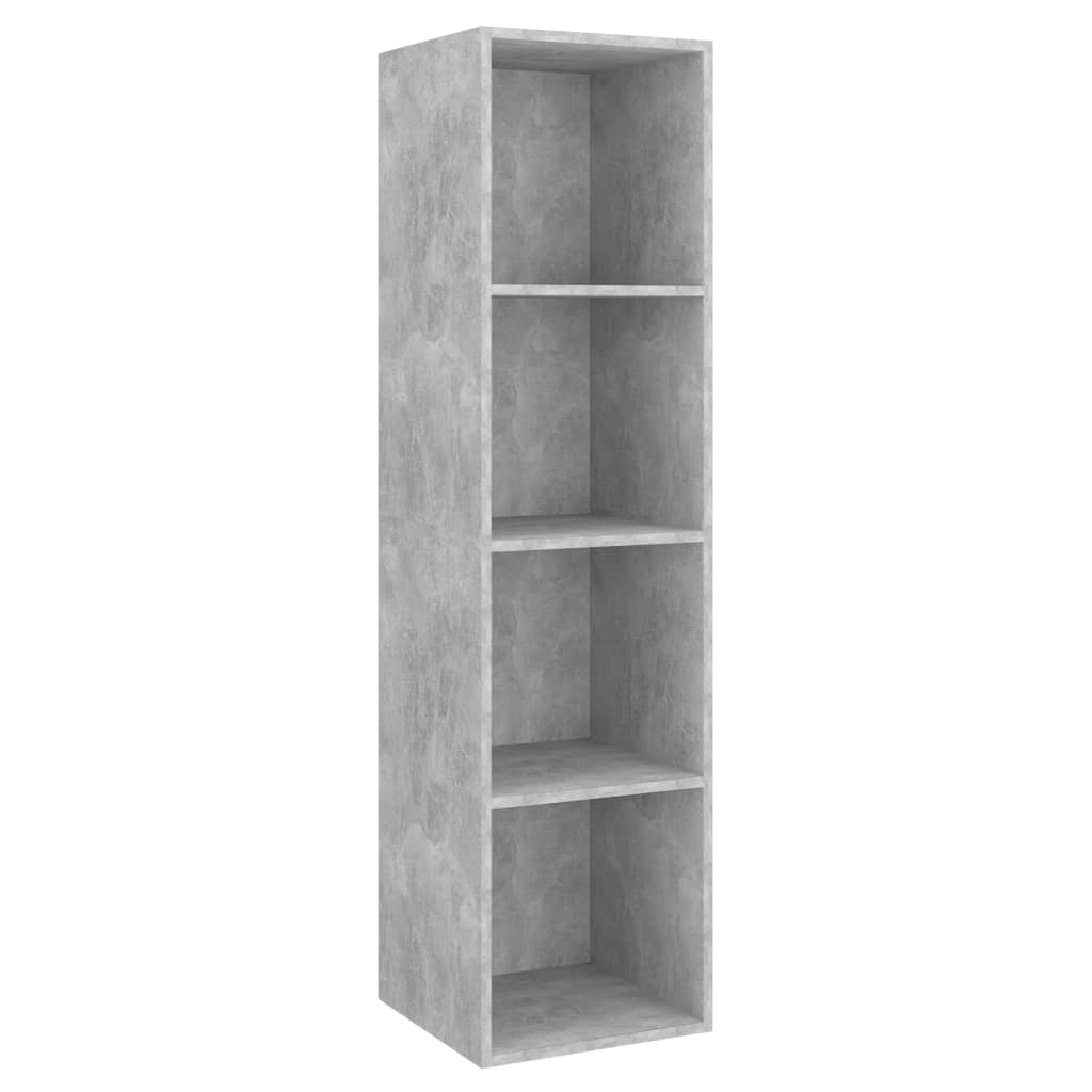 2 Piece TV Cabinet Set Grey Engineered Wood