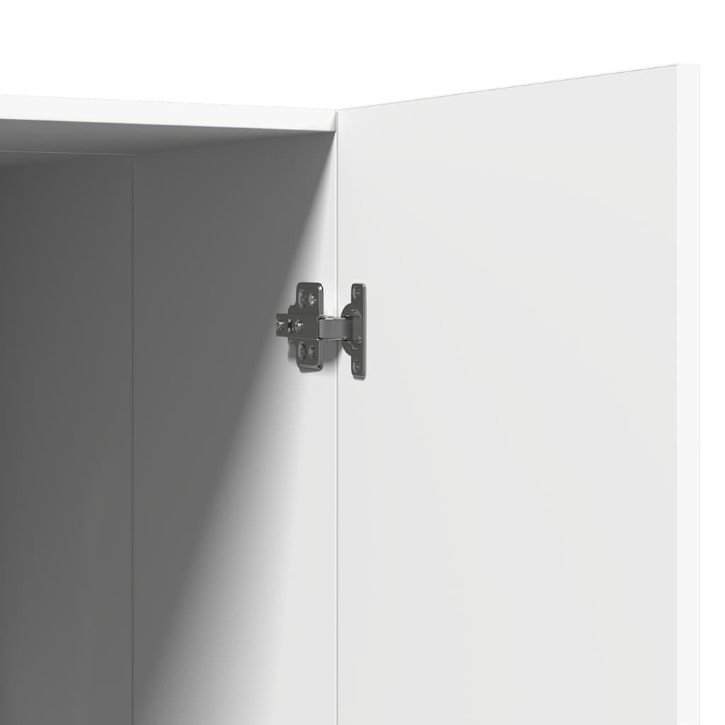 White Washing Machine Cabinet