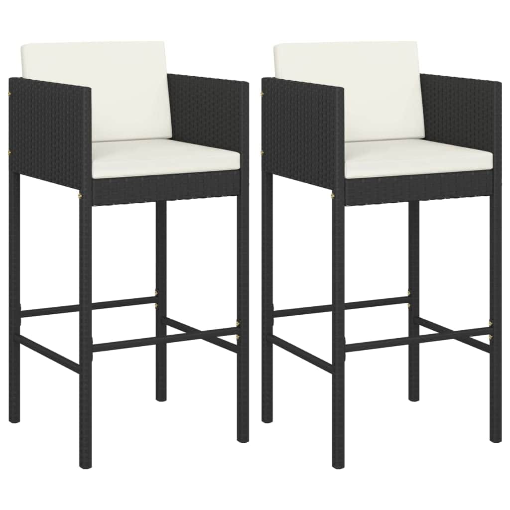 Durable Bar Stools 2 pcs with Daily Living Essential Summer