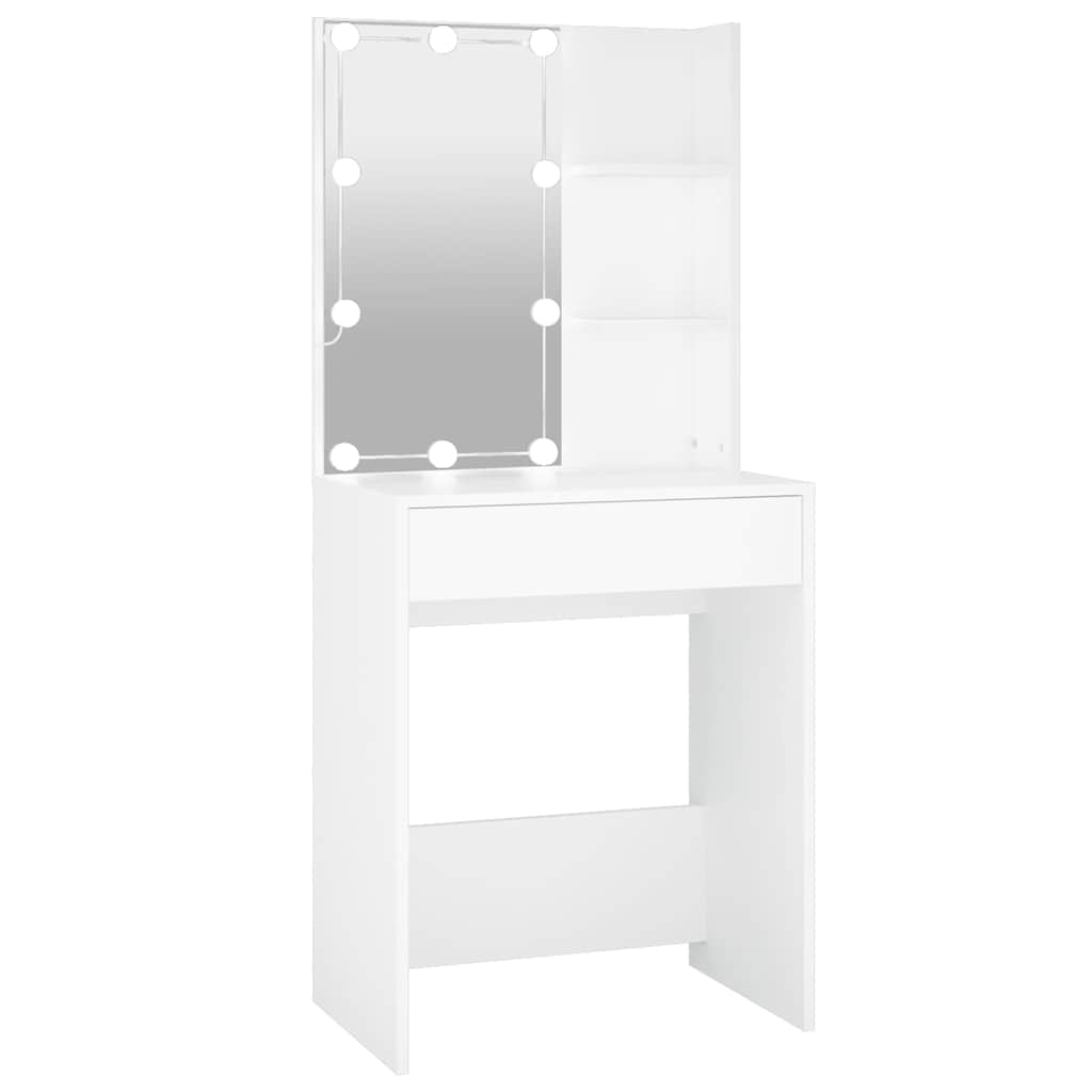 LED Dressing Table White Makeup Vanity | Simpledeals