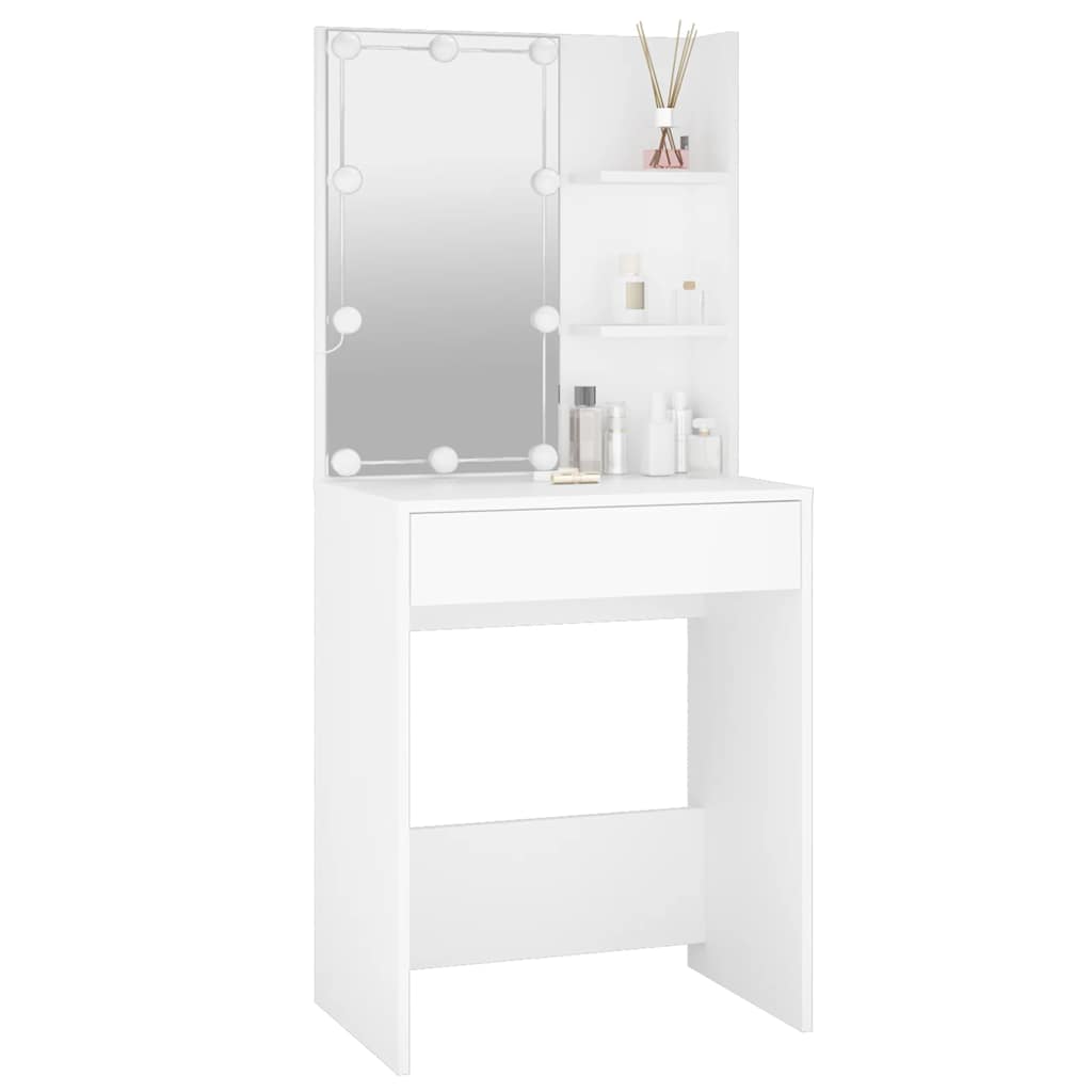 LED Dressing Table White Makeup Vanity | Simpledeals