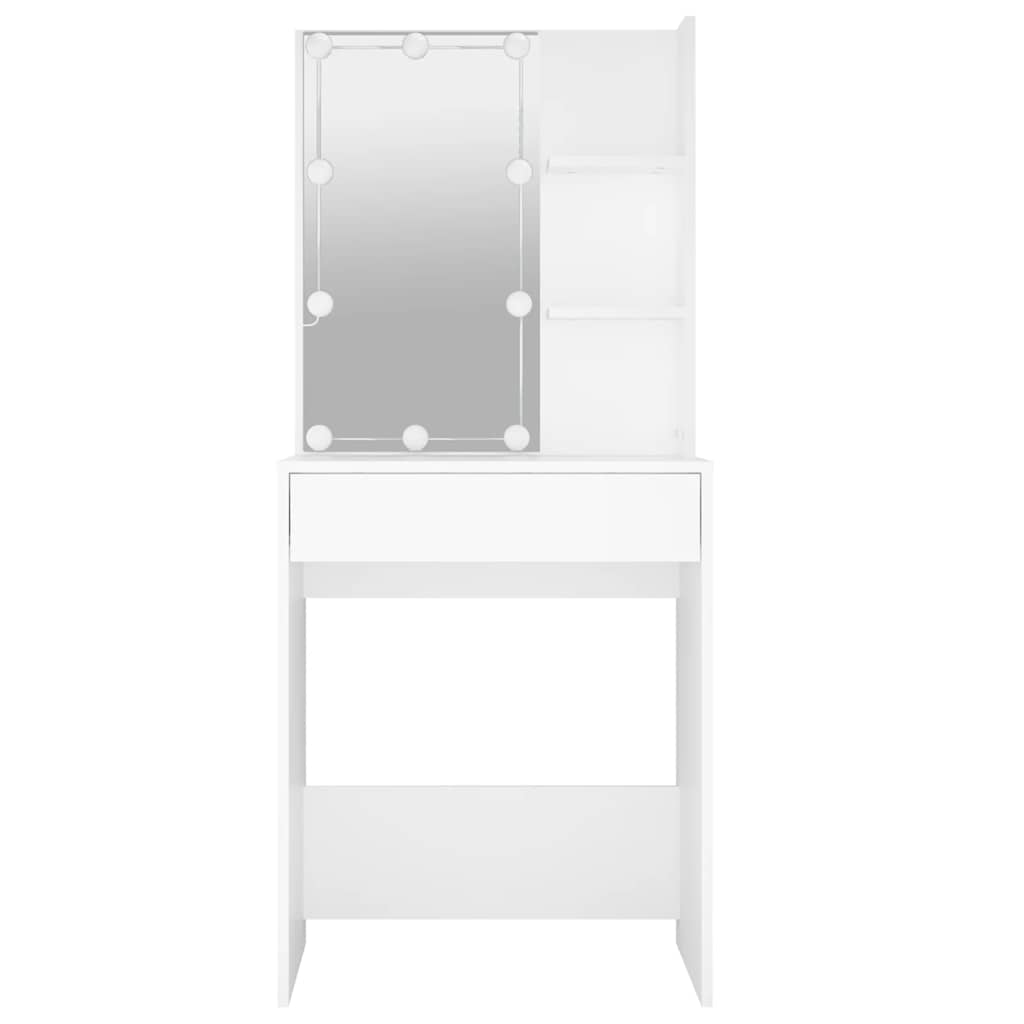LED Dressing Table White Makeup Vanity | Simpledeals
