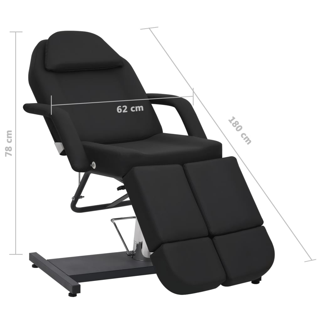 Beauty Treatment Chair Black