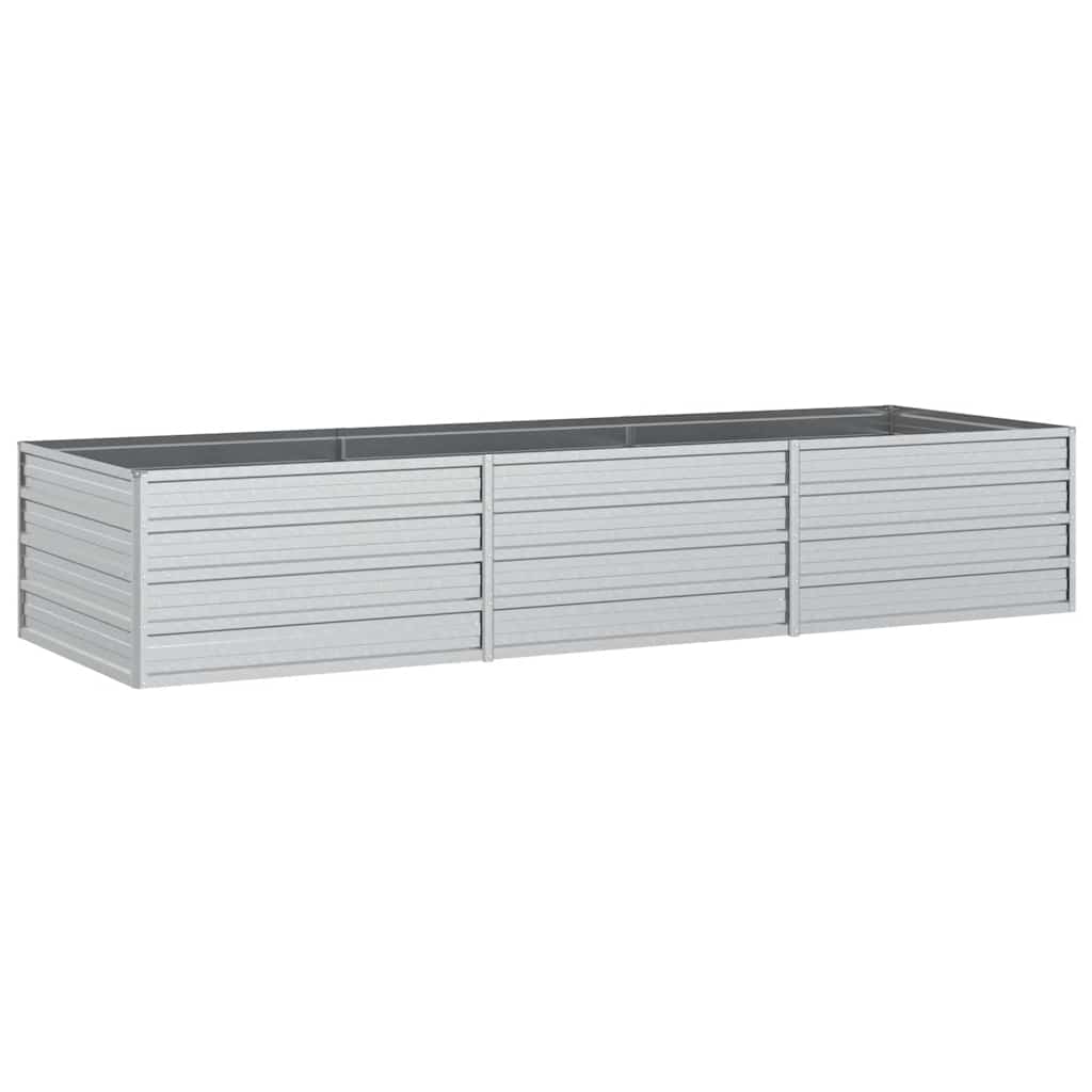 Galvanised Steel Raised Garden Bed 240x80cm | Simpledeals