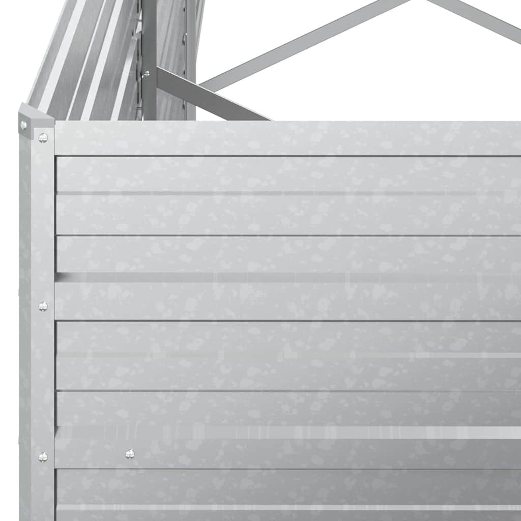 Galvanised Steel Raised Garden Bed 320cm | Simpledeals