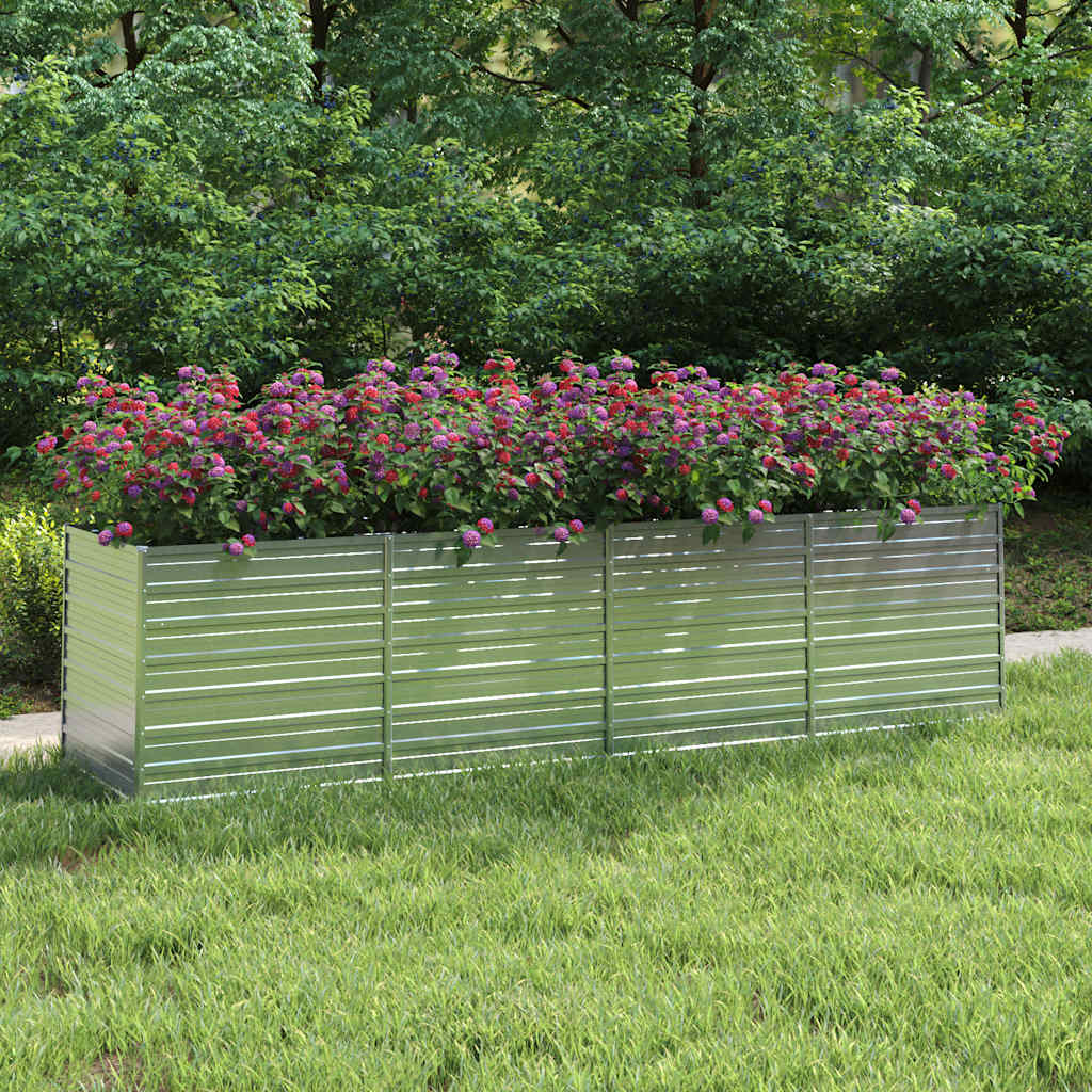 Galvanised Steel Raised Garden Bed 320cm | Simpledeals