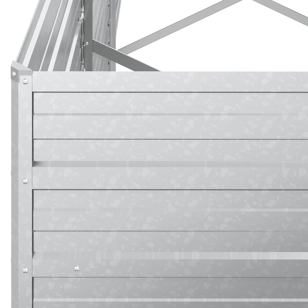 Galvanised Steel Raised Garden Bed 320cm | Simpledeals
