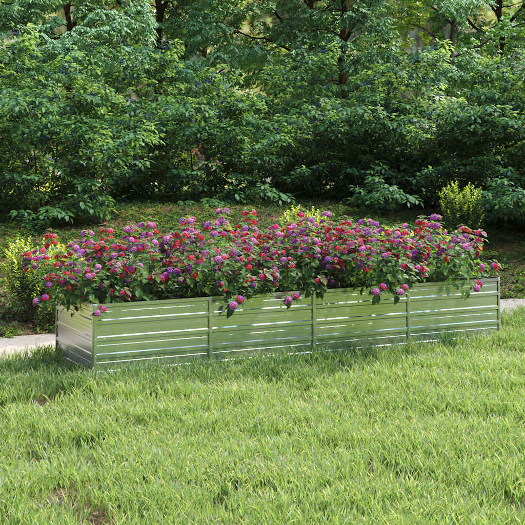 Galvanised Steel Raised Garden Bed 320cm | Simpledeals
