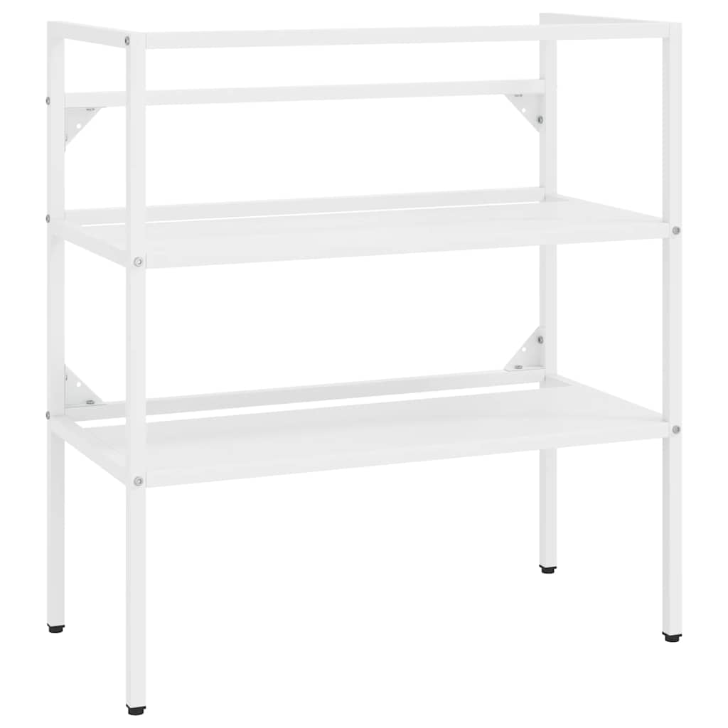 White colour - Bathroom Washbasin Frame White Iron