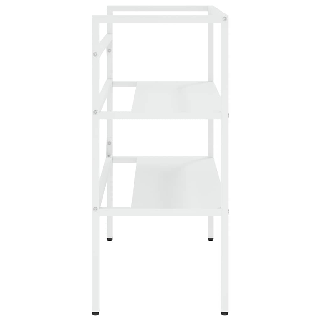 Bathroom Washbasin Frame White Iron | White colour