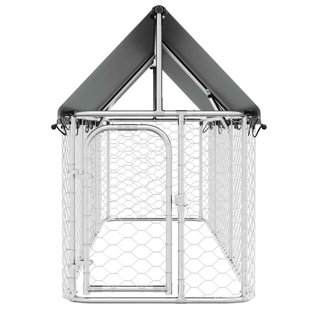 Dog Kennel with Roof Outdoor