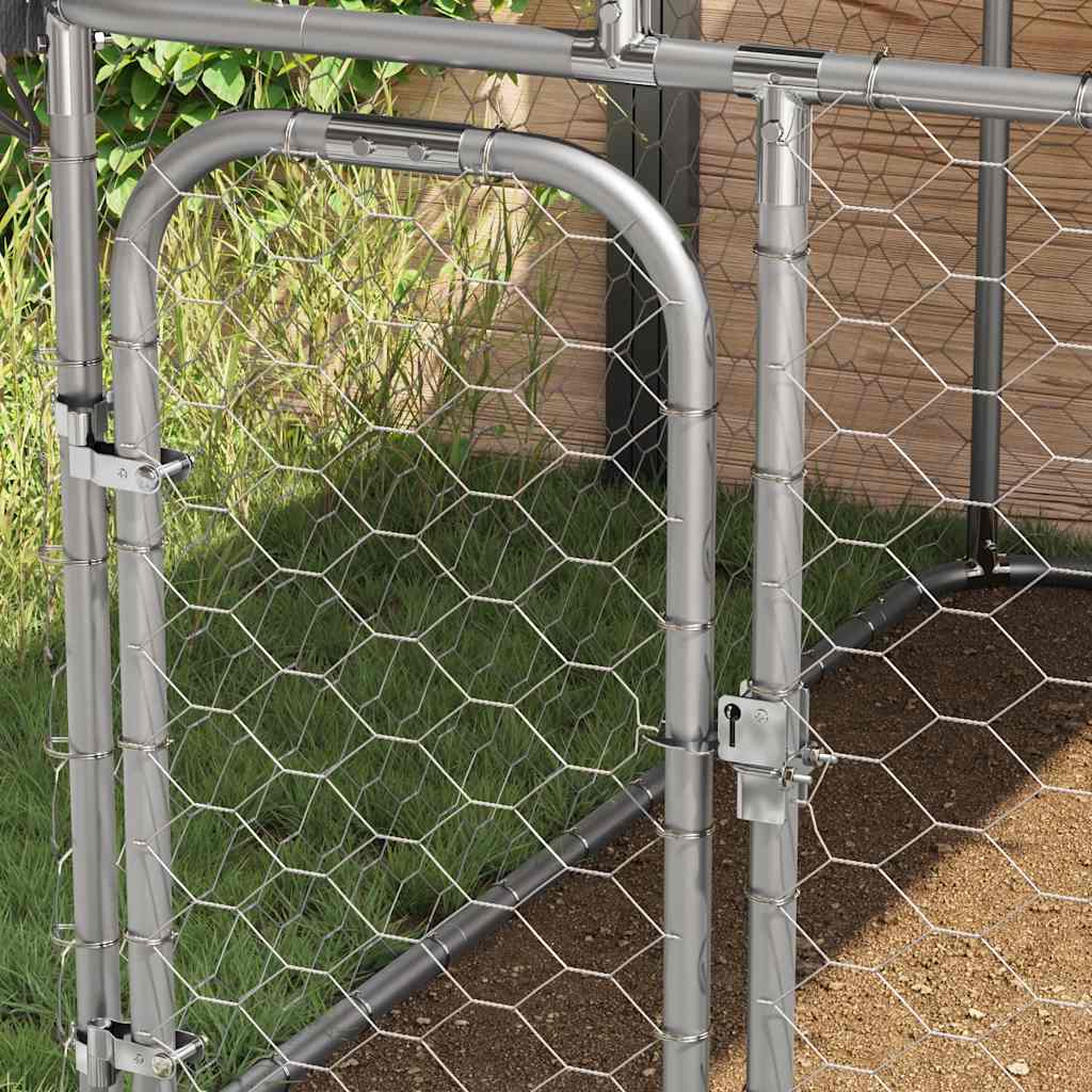 Dog Kennel with Roof Outdoor