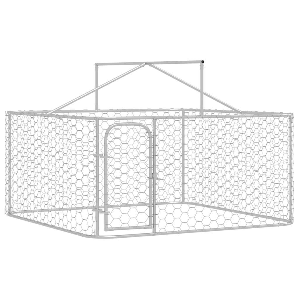 Dog Kennel with Roof Outdoor