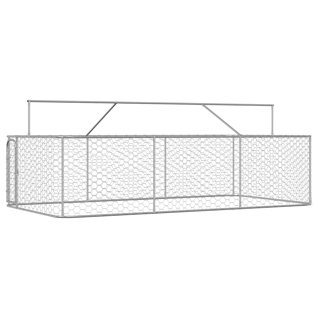 Dog Kennel with Roof Outdoor
