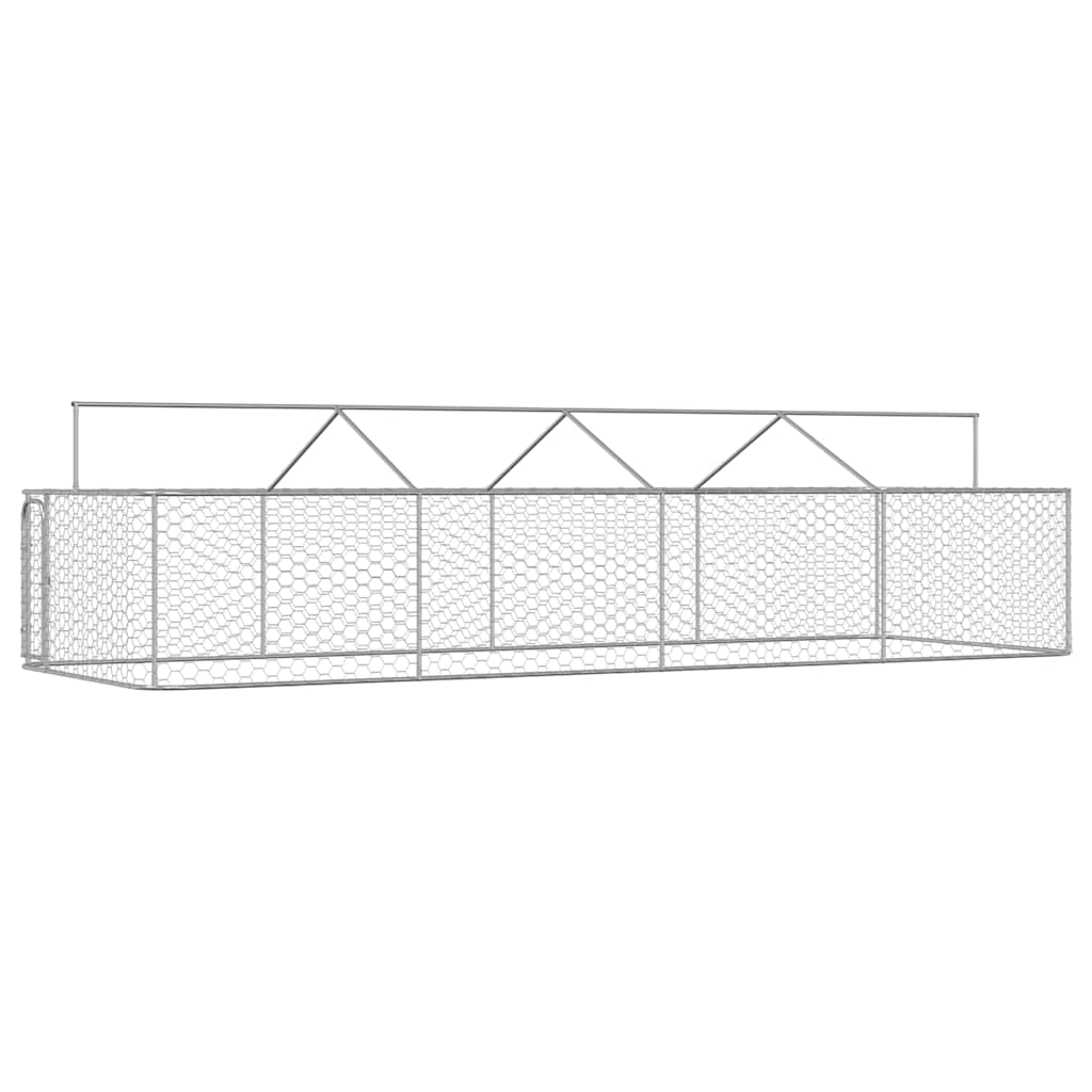 Dog Kennel with Roof Outdoor