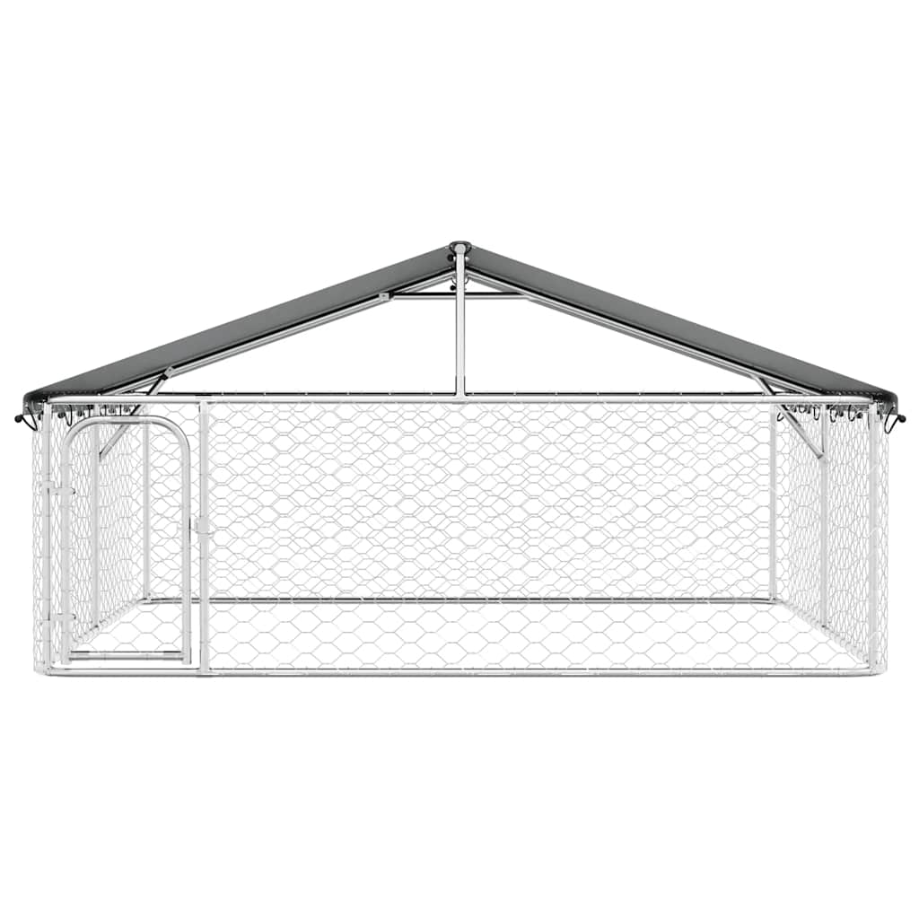 Dog Kennel with Roof Outdoor