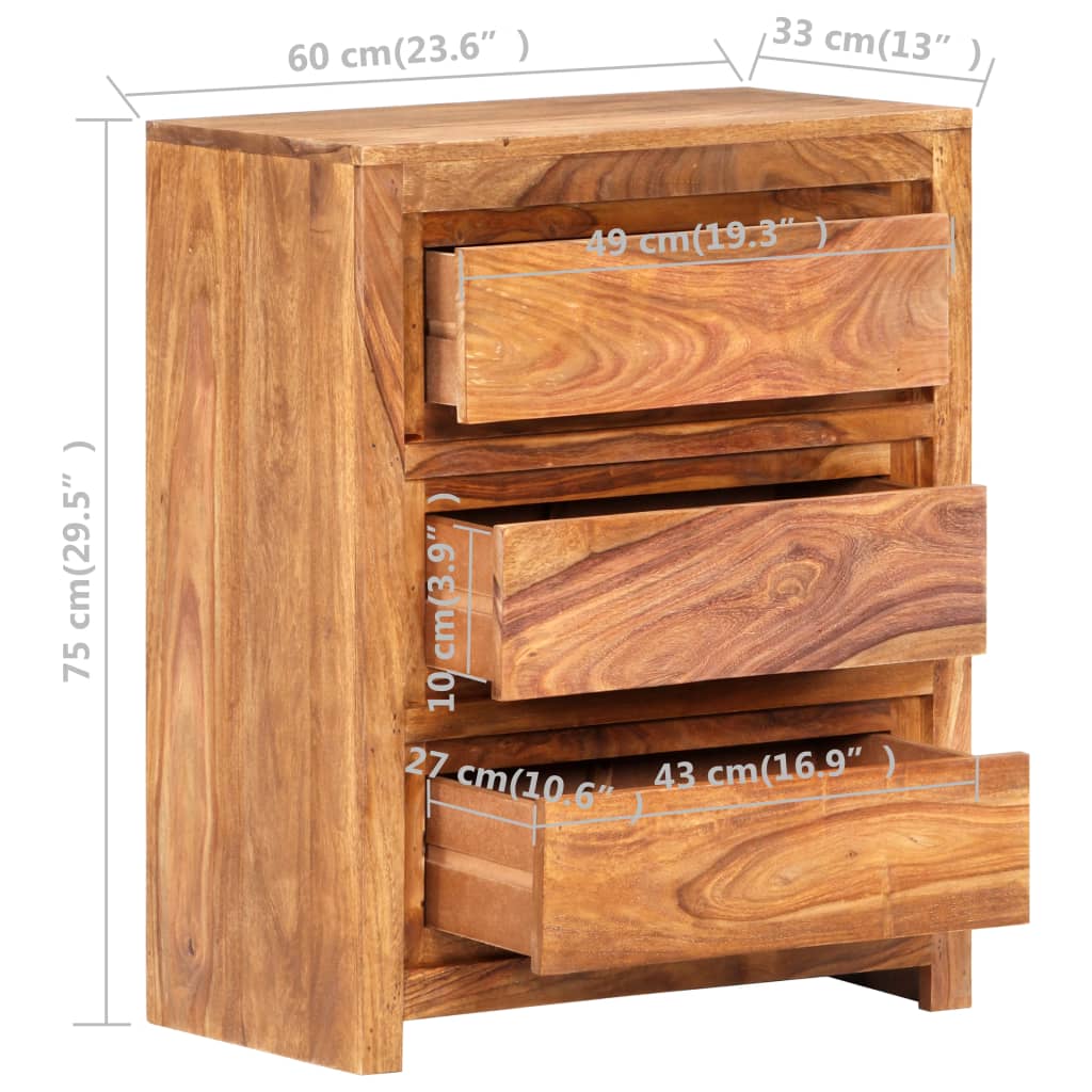 Drawer Cabinet Solid