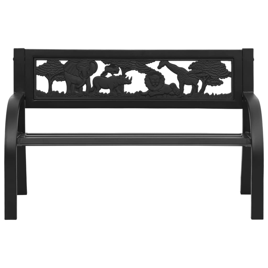 Kids Steel Garden Bench Outdoor Seat | Simpledeals