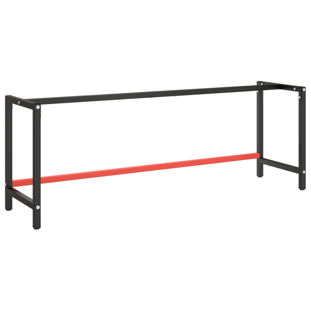 Metal Workbench Frame 220cm Workshop Bench | Simpledeals