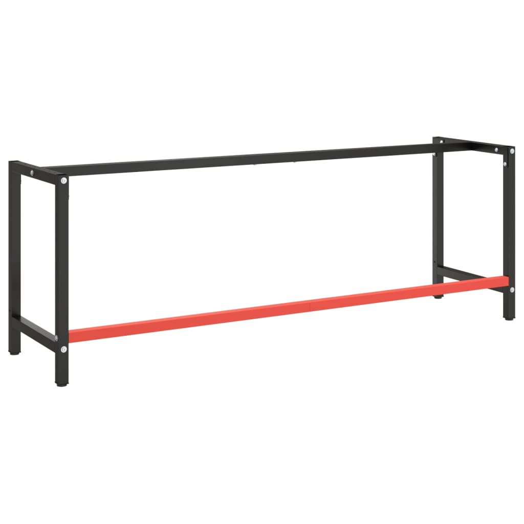 Metal Workbench Frame 220cm Workshop Bench | Simpledeals