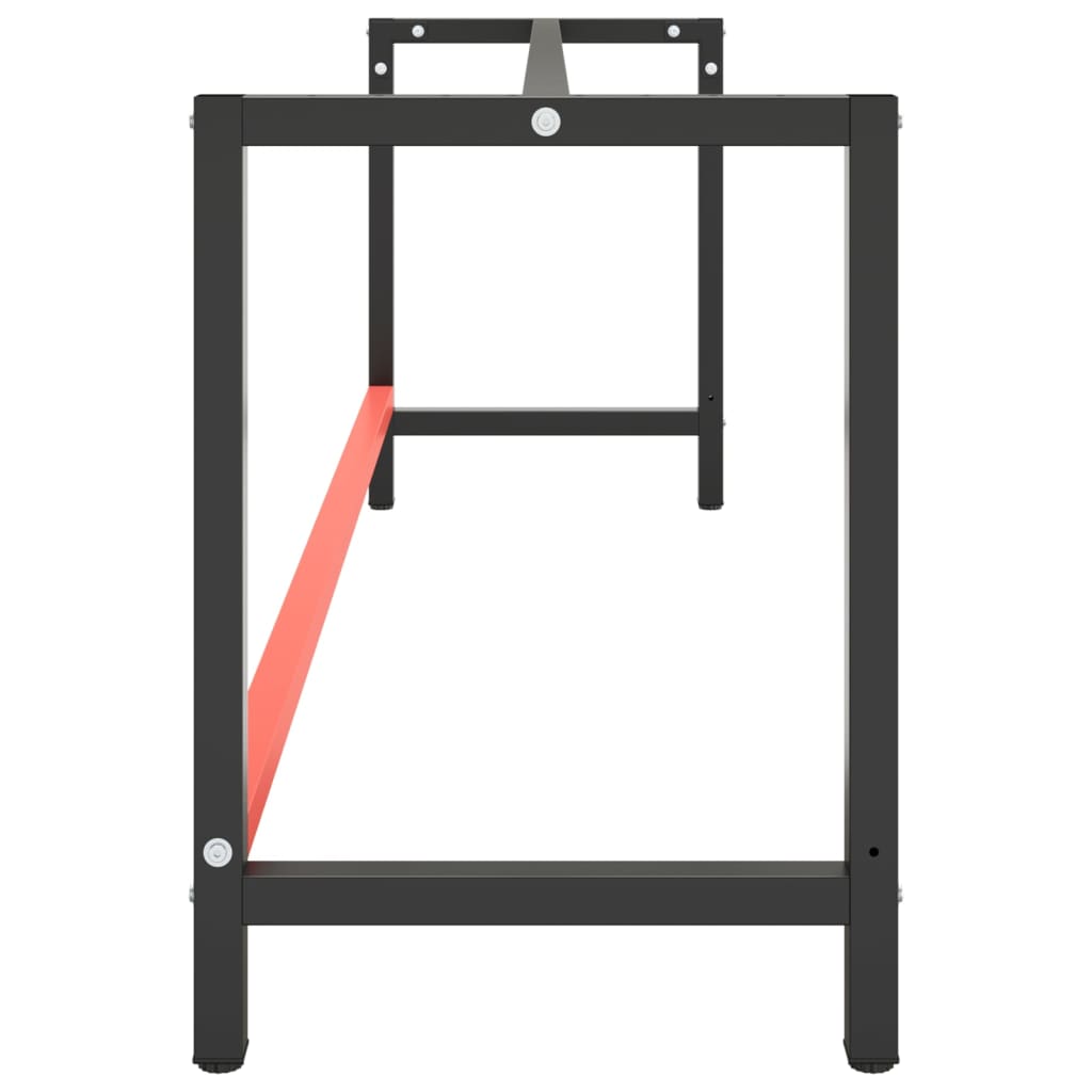 Metal Workbench Frame 220cm Workshop Bench | Simpledeals