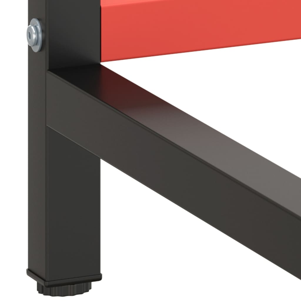 Metal Workbench Frame 220cm Workshop Bench | Simpledeals