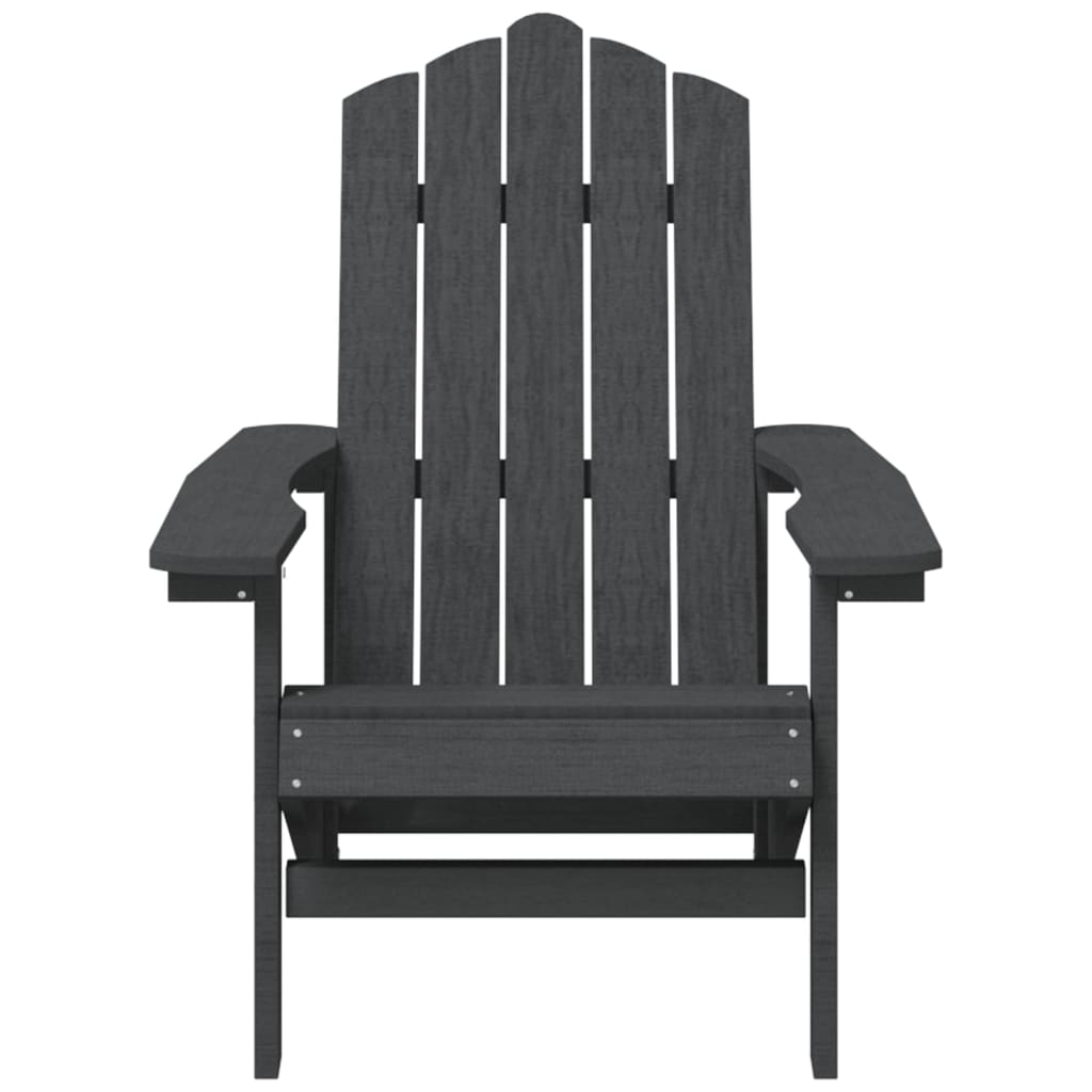 Adirondack Outdoor Chair HDPE Anthracite | Simpledeals