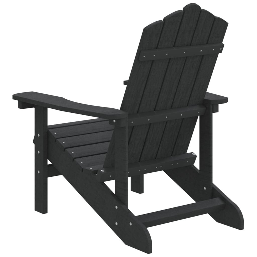 Adirondack Outdoor Chair HDPE Anthracite | Simpledeals