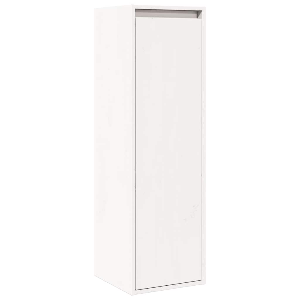 Wall Cabinets 2 Pcs Honey Brown/White/Natural Solid Wood Pine
