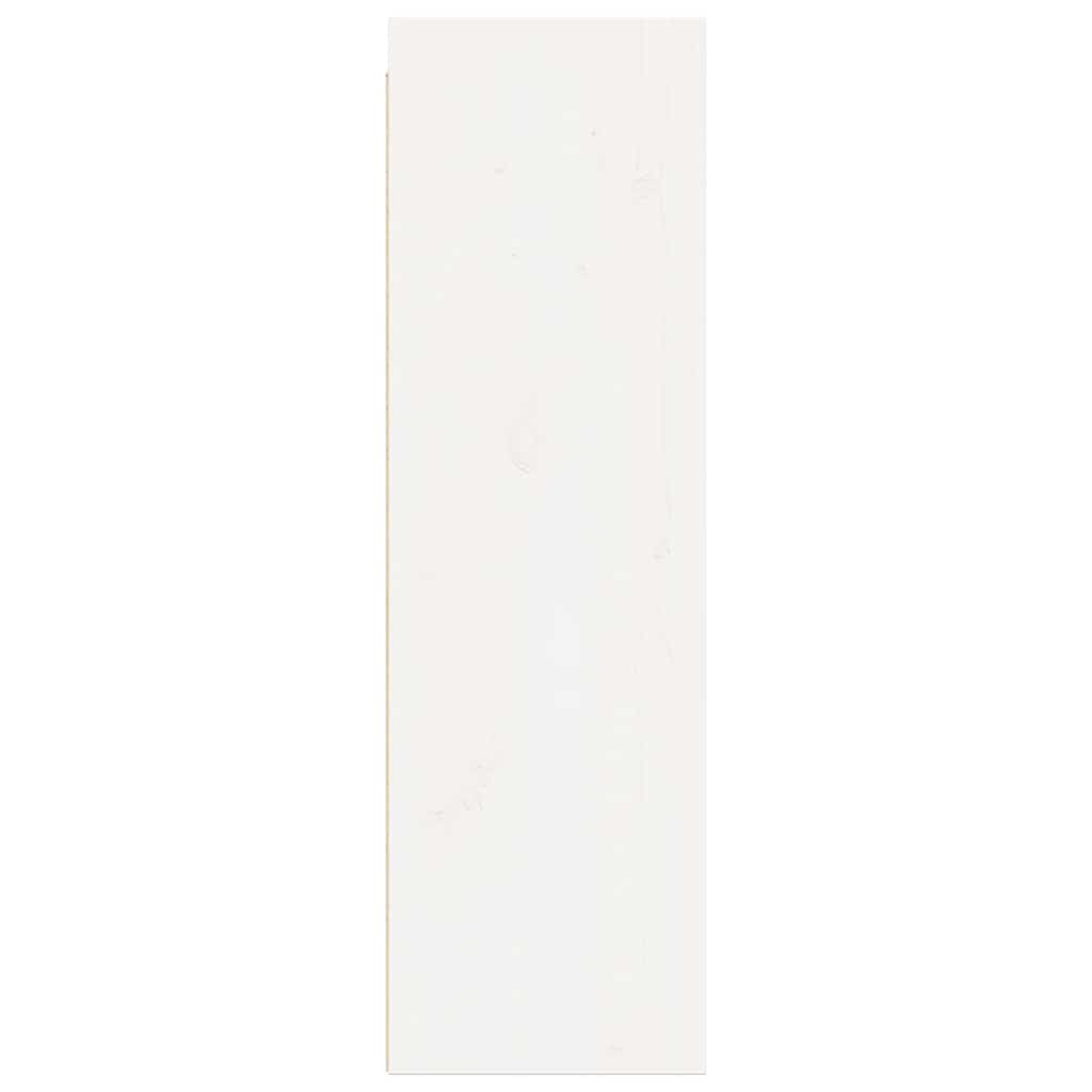 Wall Cabinets 2 Pcs Honey Brown/White/Natural Solid Wood Pine