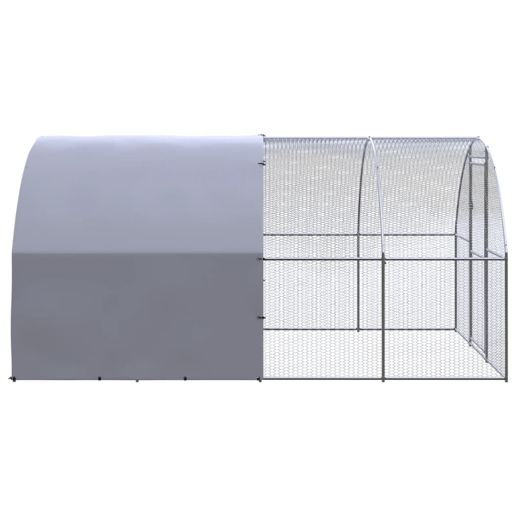 Large Chicken Coop 3x4x2m Galvanised Steel | Simpledeals
