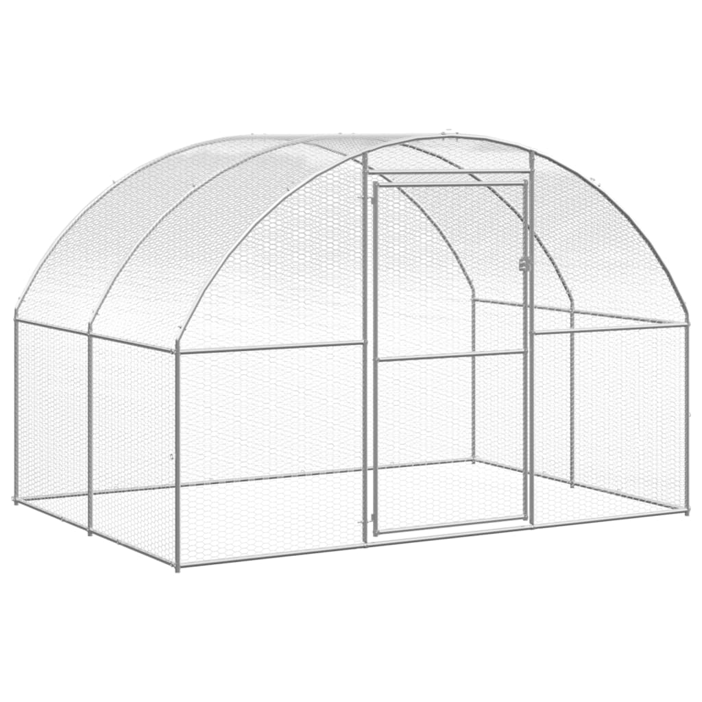 Large Chicken Coop 3x4x2m Galvanised Steel | Simpledeals