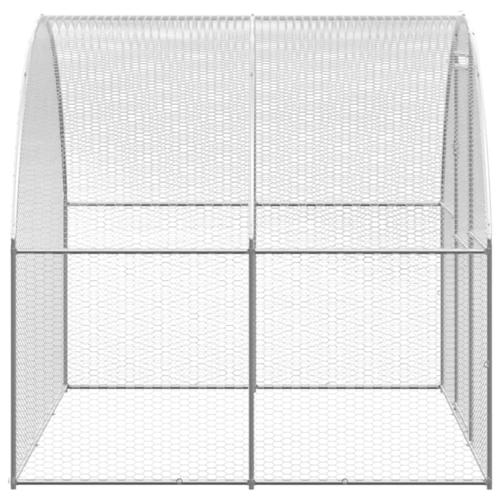 Large Galvanised Steel Chicken Coop 3x6m | Simpledeals