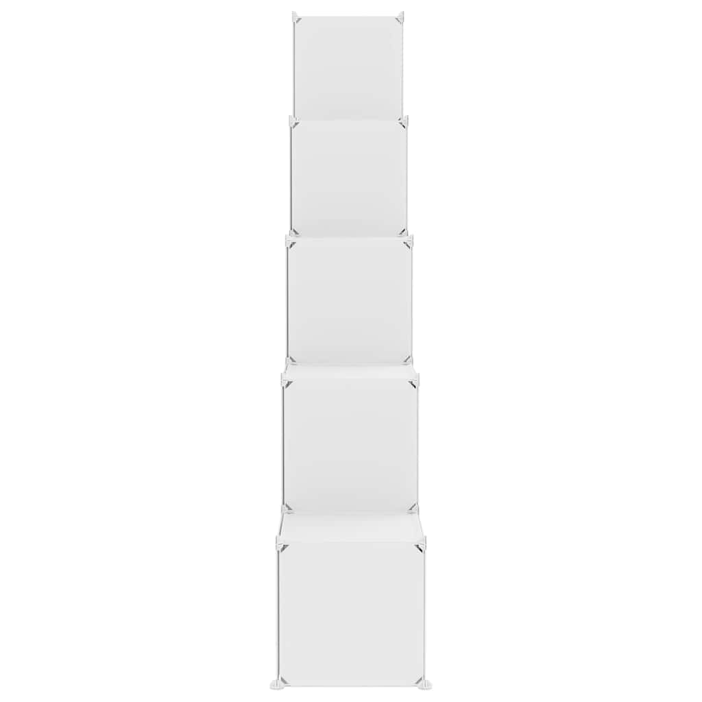 Storage Cabinet 15 Cubes White 155 cm x 31.5 cm x 154 cm