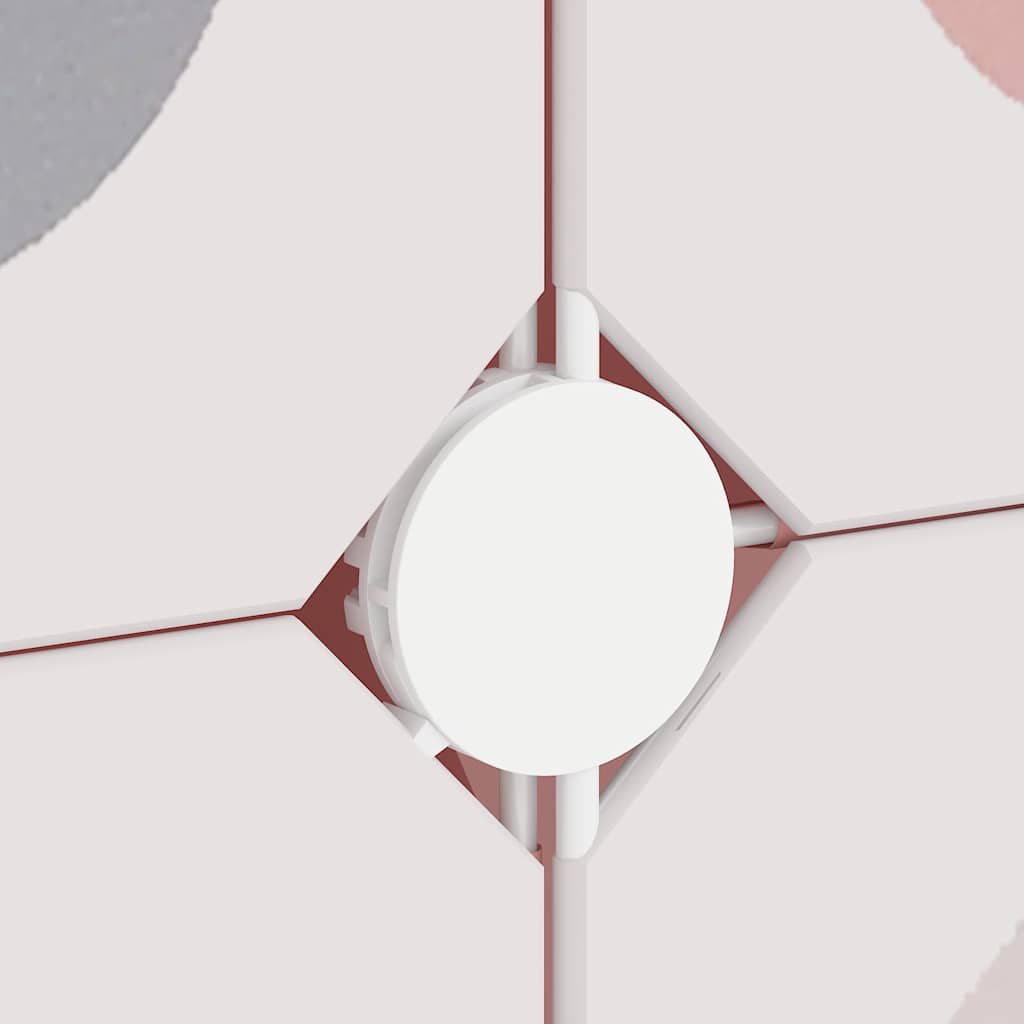 Pink Cube Storage Cabinet 74 cm x 36.5 cm x 108 cm