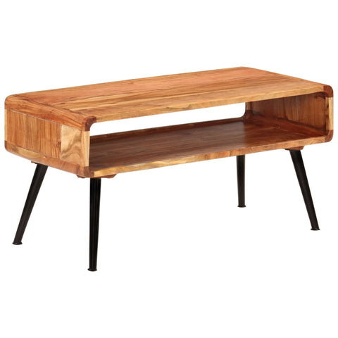Coffee Table Solid Wood Acacia