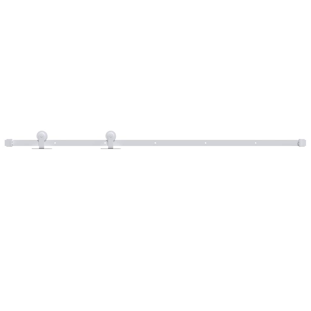Sliding Barn Door Hardware Kit 183cm Steel | Simpledeals