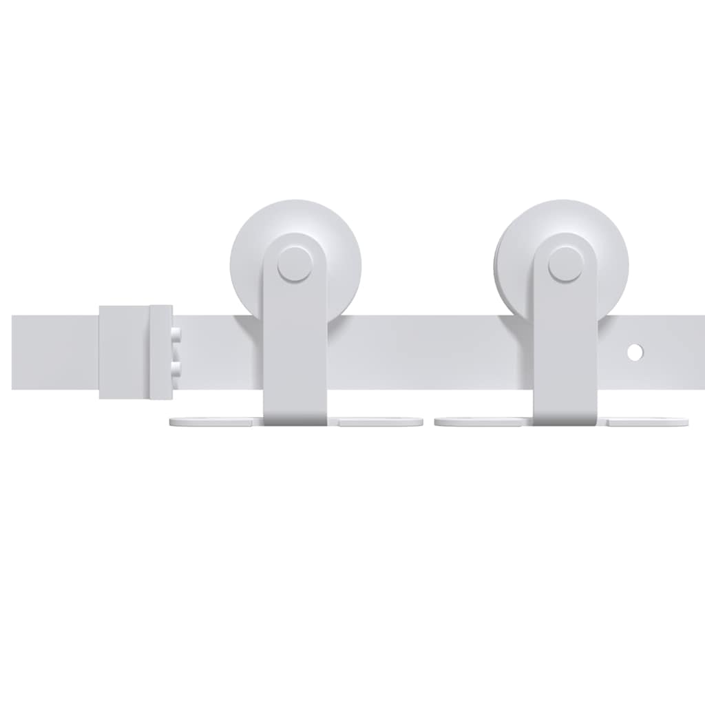 Sliding Barn Door Hardware Kit 183cm Steel | Simpledeals