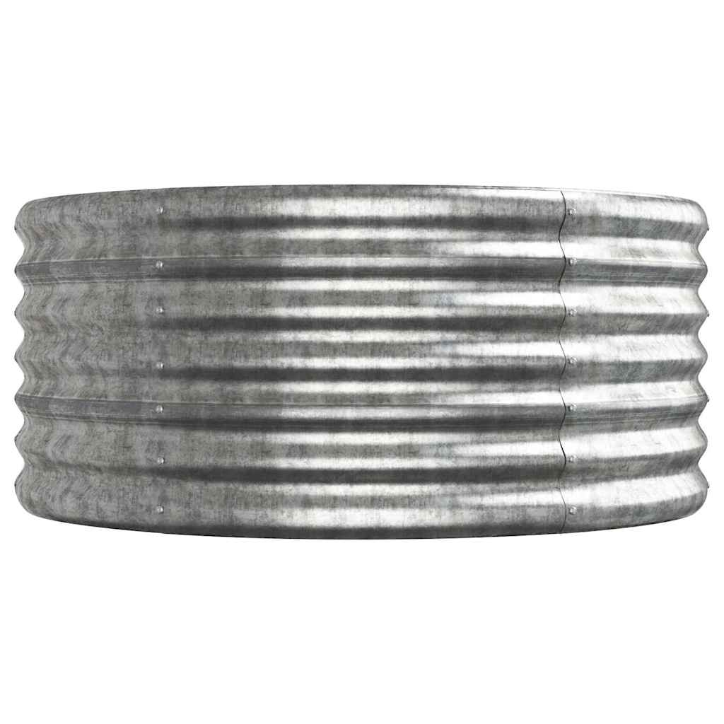 Galvanised Steel Raised Garden Bed 224cm | Simpledeals