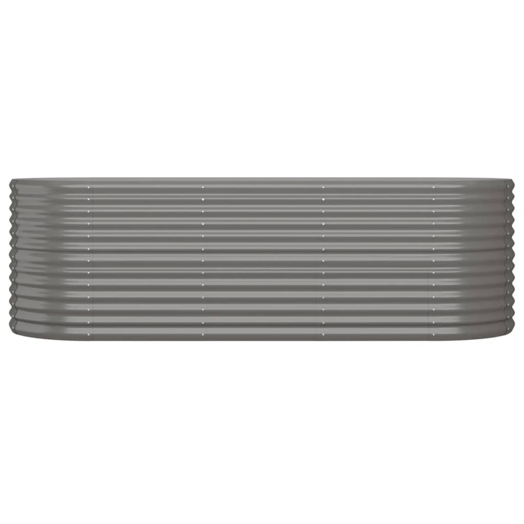 Galvanised Steel Raised Garden Bed 224x80cm | Simpledeals