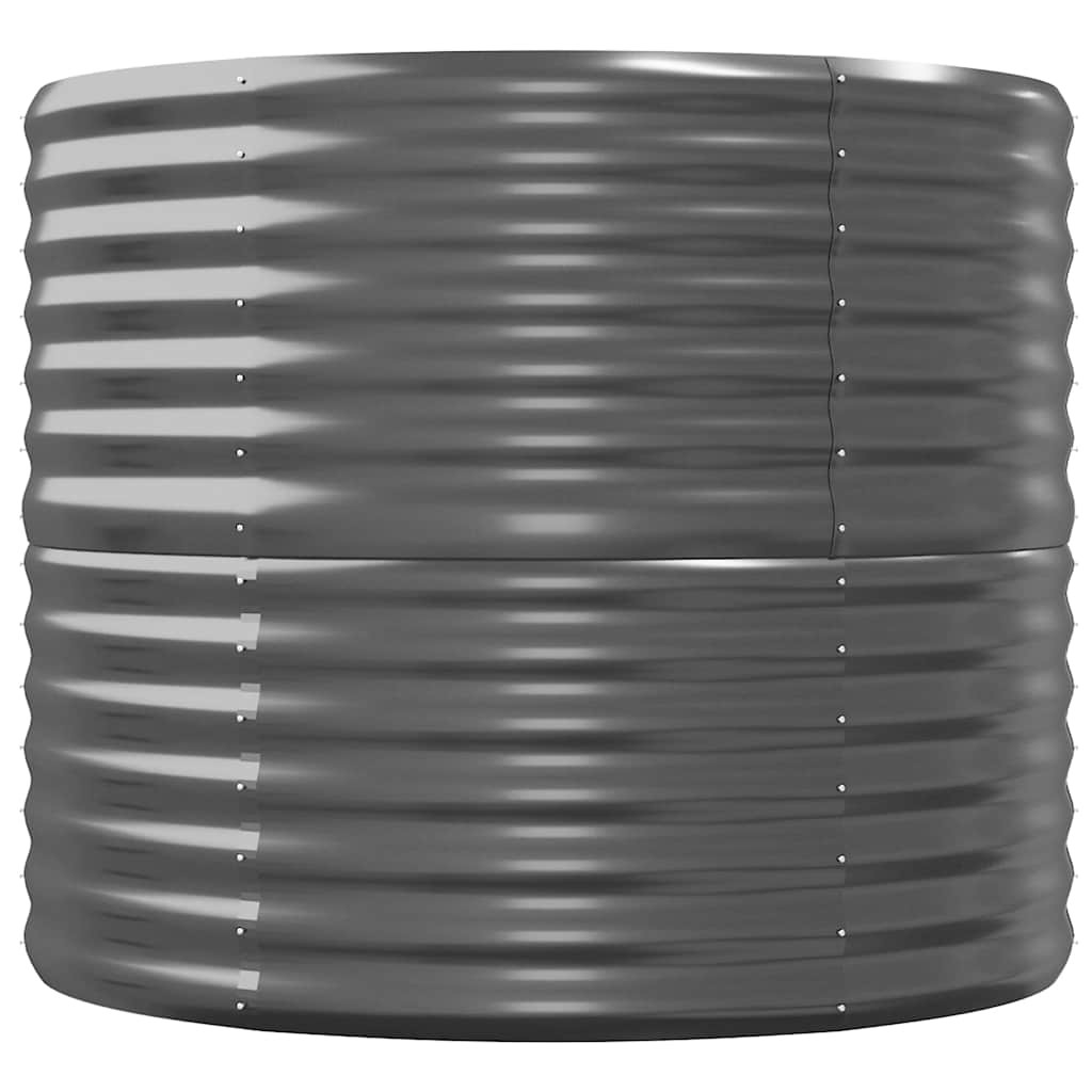 Galvanised Steel Raised Garden Bed 224x80cm | Simpledeals