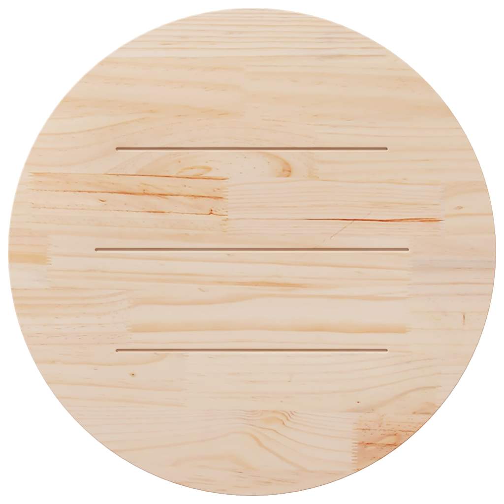 Round Pine Table Top 80cm Solid Wood | Simpledeals